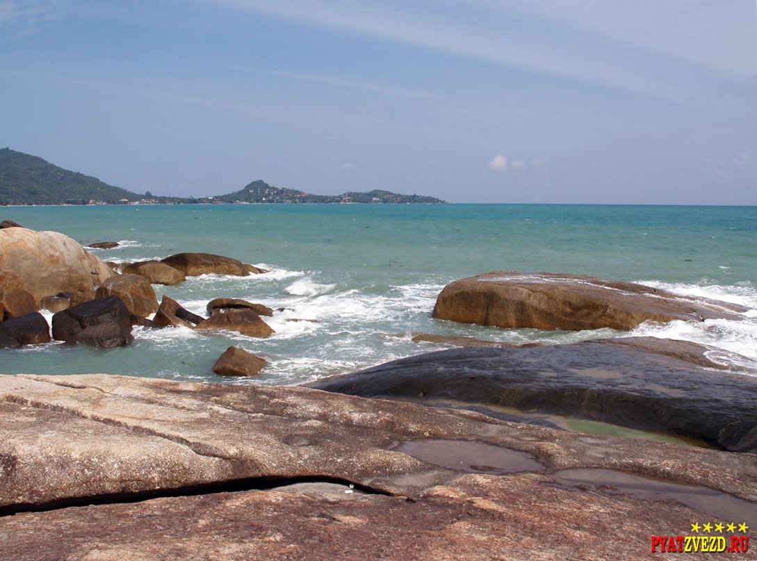 Каменный берег в Тае