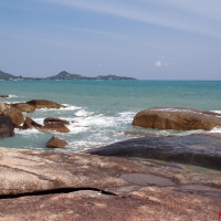 Каменный берег в Тае