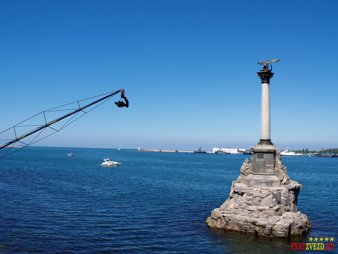 Камера останкино и памятник затопленным кораблям