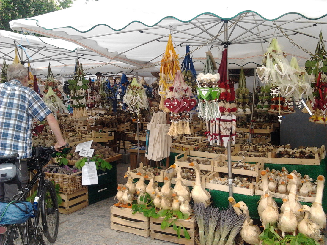 Местный рынок в Мюнхене