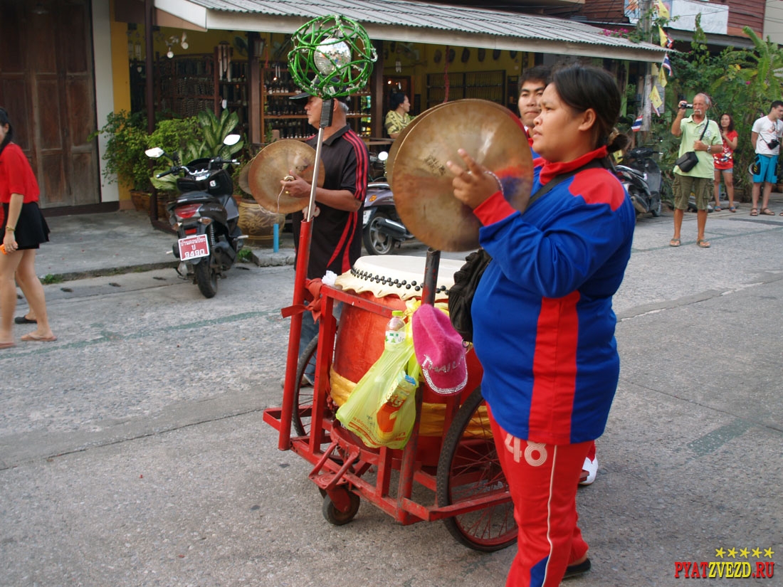 Тайские барабанщики