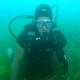 Отжимания на глубине 7 метров