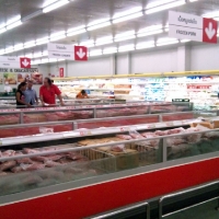Мясо в супермаркете
